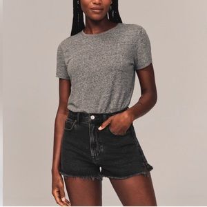 Abercrombie & Fitch The Mom High Rise Shorts